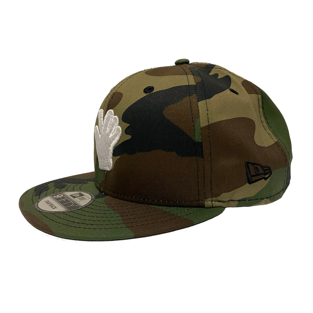Whiteout Hand Logo New Era