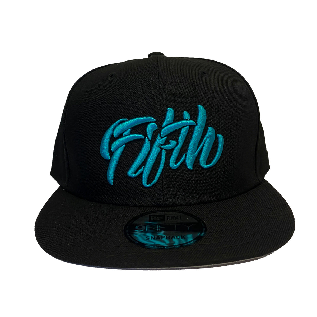 Fifth Cursive Snap Teal